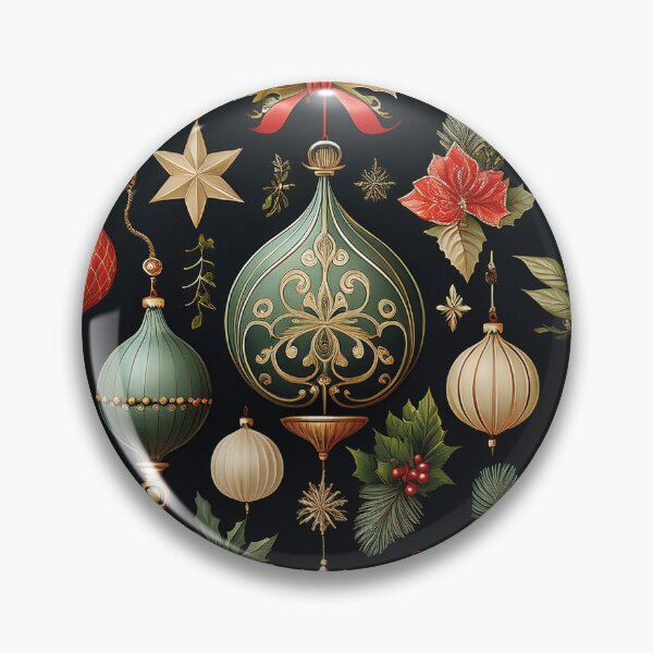 Item preview, Beautiful vintage christmas decorations  designed and sold by Photopat.