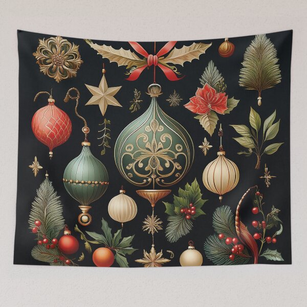 Item preview, Beautiful vintage christmas decorations  designed and sold by Photopat.