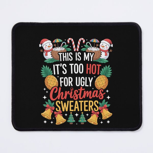 Item preview, Hot Christmas Is Ugly For It's Meme Funny Sweaters This My Shirt Too designed and sold by JasonCorvar.