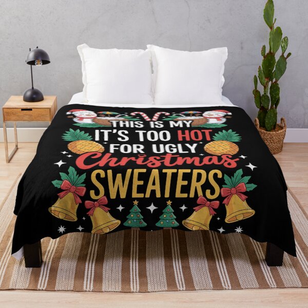 Item preview, Hot Christmas Is Ugly For It's Meme Funny Sweaters This My Shirt Too designed and sold by JasonCorvar.