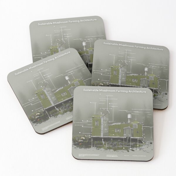 Item preview, Mycelial Metropolis designed and sold by ONYX Pixee.