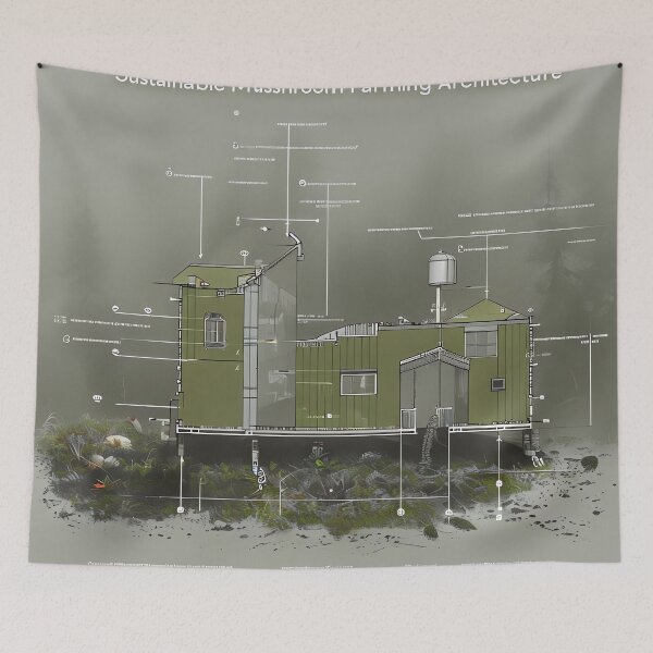Item preview, Mycelial Metropolis designed and sold by ONYX Pixee.