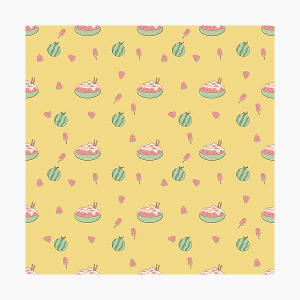Item preview, : Sweet Summer Watermelon Pattern designed and sold by applecs.