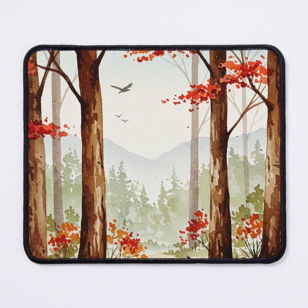 Item preview, Autumn forest scene designed and sold by Design4uStudio.