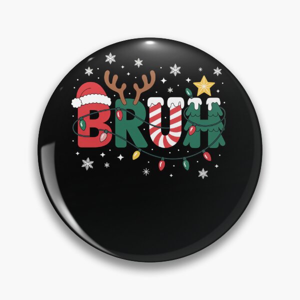 Item preview, Bruh Christmas Red Plaid designed and sold by TorjeARTStore.