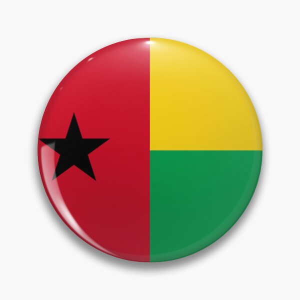 Item preview, Guinea-Bissau Flag – Black Star of Coastal Heritage Design designed and sold by Dany05117671.