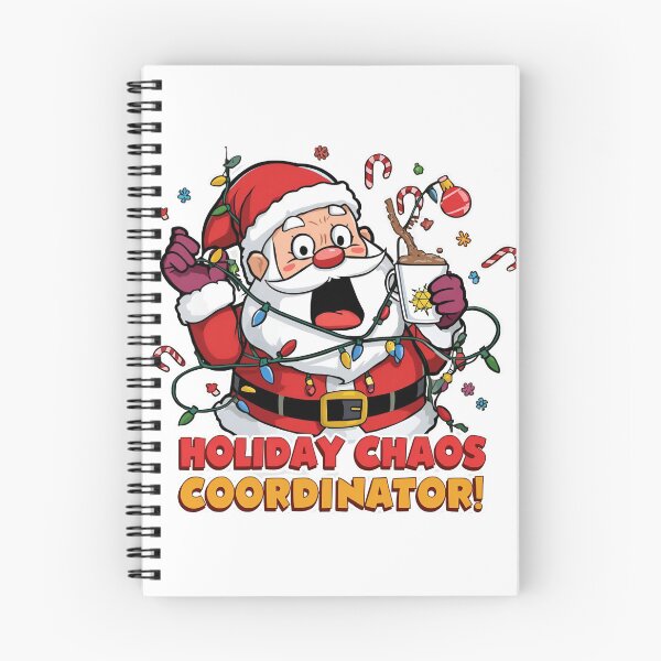 Item preview, Funny Santa Holiday Chaos Coordinator – Christmas Humor Design designed and sold by HeavyFeatherz.