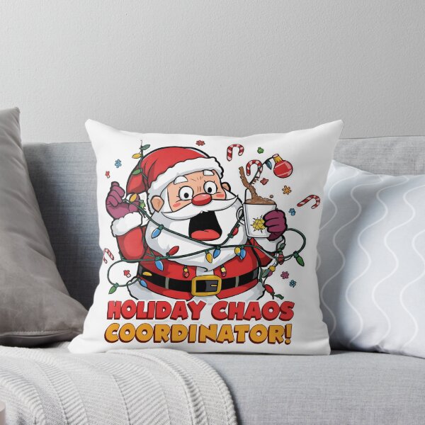 Item preview, Funny Santa Holiday Chaos Coordinator – Christmas Humor Design designed and sold by HeavyFeatherz.