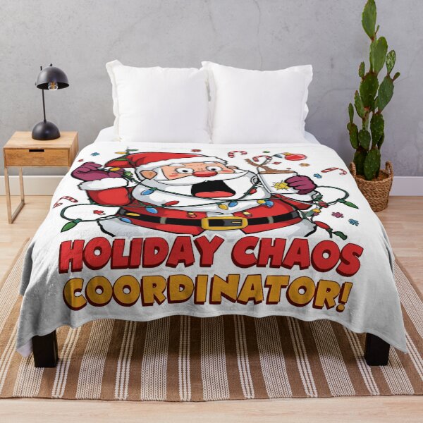 Item preview, Funny Santa Holiday Chaos Coordinator – Christmas Humor Design designed and sold by HeavyFeatherz.