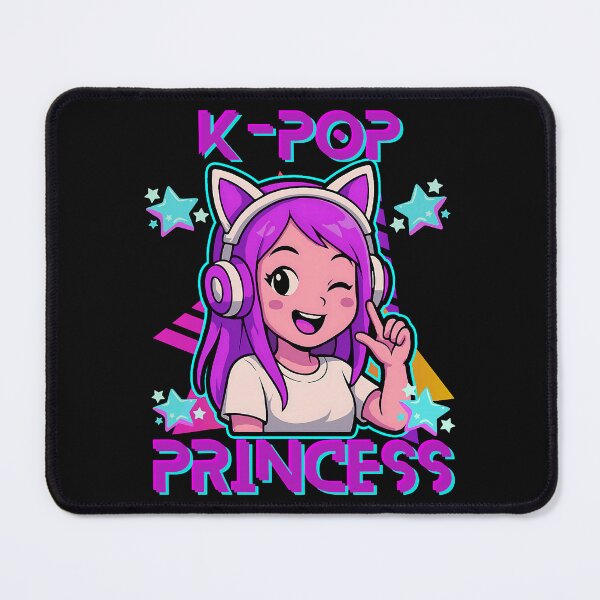 Item preview, Kpop Princess Cute Gamer Style With Bright Headset Colors And Playful Pop Energy designed and sold by khdmalakarak.