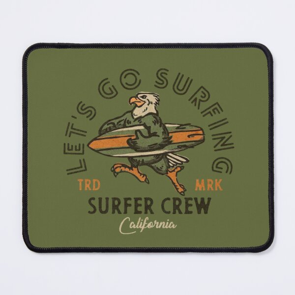 Item preview, California Surfer Eagle Vintage Crew designed and sold by Oniyasha.