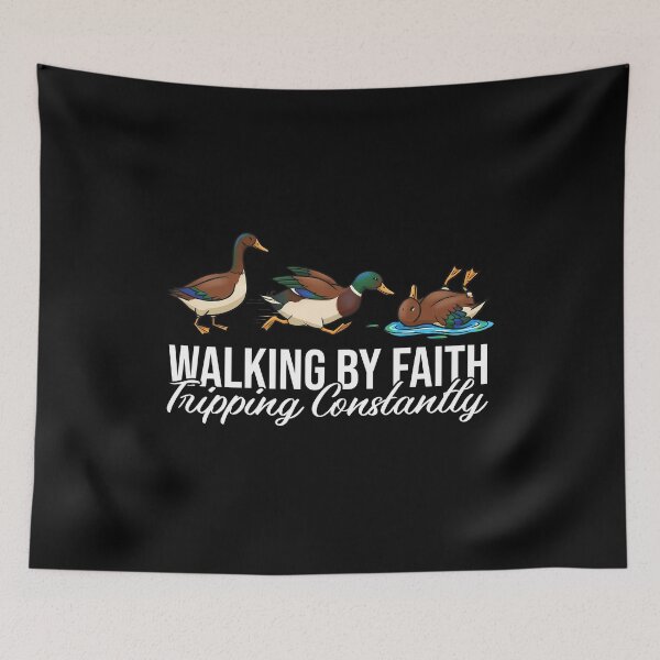 Item preview, Funny Walking by Faith Duck T-Shirt designed and sold by TinaMDedrick.