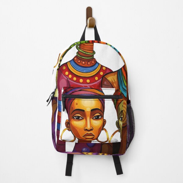 Item preview, Tribal Queens – Vibrant Afrocentric Art Print designed and sold by R-B-Colors.