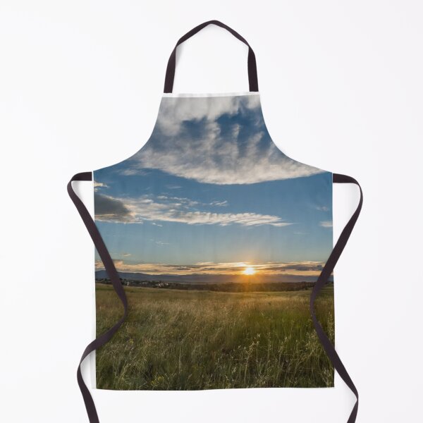 Item preview, Grass Field Cloudy Sky Photographic Print designed and sold by Mother-Nature65.