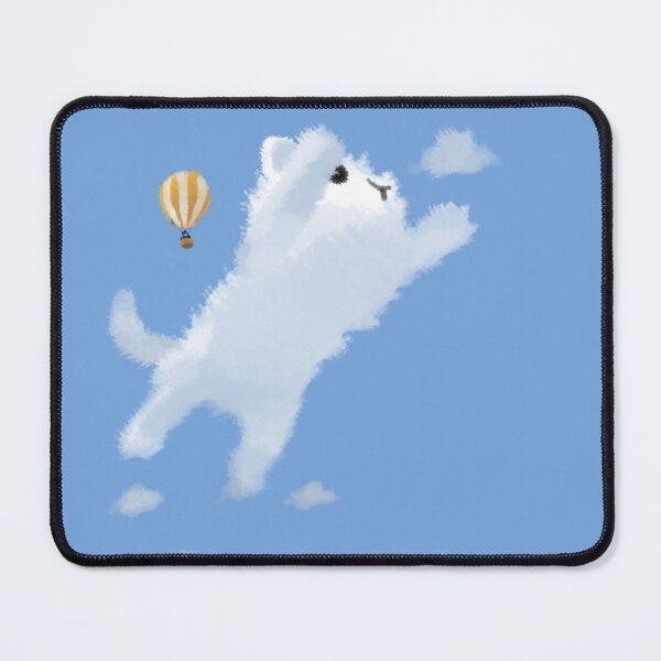 Item preview, Cute cloud cat with hot air ballon designed and sold by HaHaB-family.