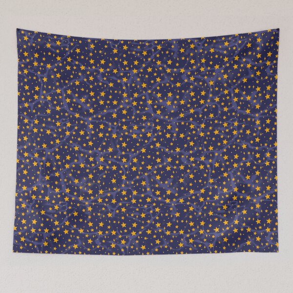 Item preview, Blue Night Sky Star Pattern Design designed and sold by MellowZaya.
