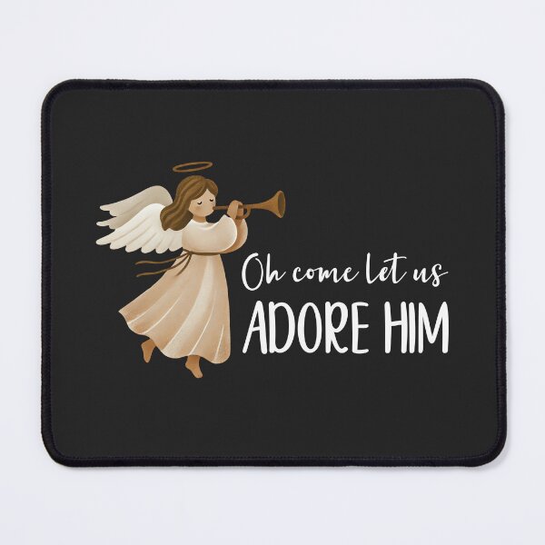 Item preview, Oh Come Let us Adore Him - Christmas Nativity designed and sold by simplydesignart.