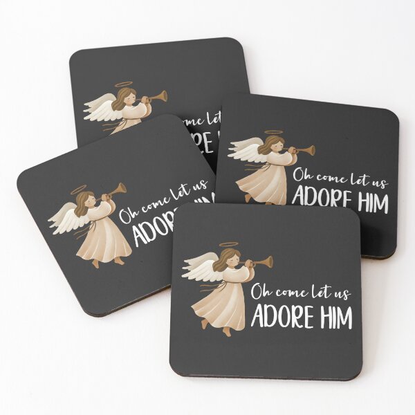 Item preview, Oh Come Let us Adore Him - Christmas Nativity designed and sold by simplydesignart.