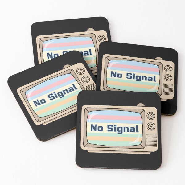 Item preview, No Signal Retro TV designed and sold by Fuechse.