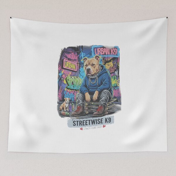 Item preview, URBAN K9 - STREETWISE LOYALTY designed and sold by DisignByPrince.