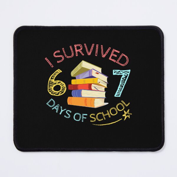 Item preview, of School Student Meme Days Teacher Funny I 67 Survived Classic 67 designed and sold by SteveSaccoro.