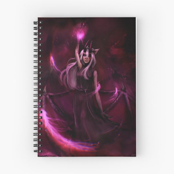 Item preview, Demon OC Alexis pink fire illustration  designed and sold by HayamiVision.