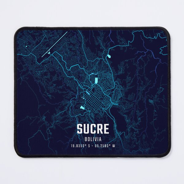 Item preview, Sucre Midnight City Map designed and sold by HomeLivingCo.
