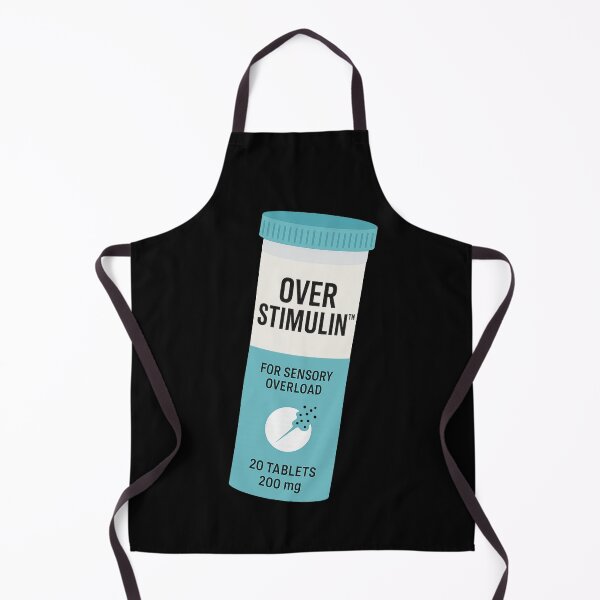 Item preview, OVERSTIMULIN™ | Fake Medicine Parody ADHD Phone Addiction Design designed and sold by pharmafeels.