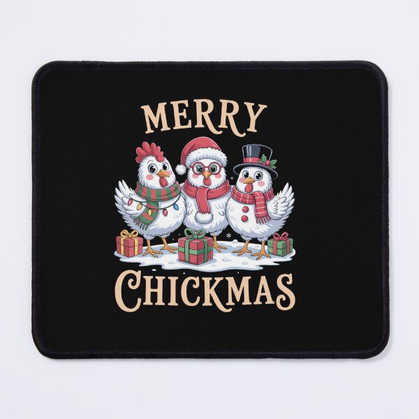 Item preview, Chicken Christmas Santa Hat Merry Chickmas designed and sold by TorjeARTStore.