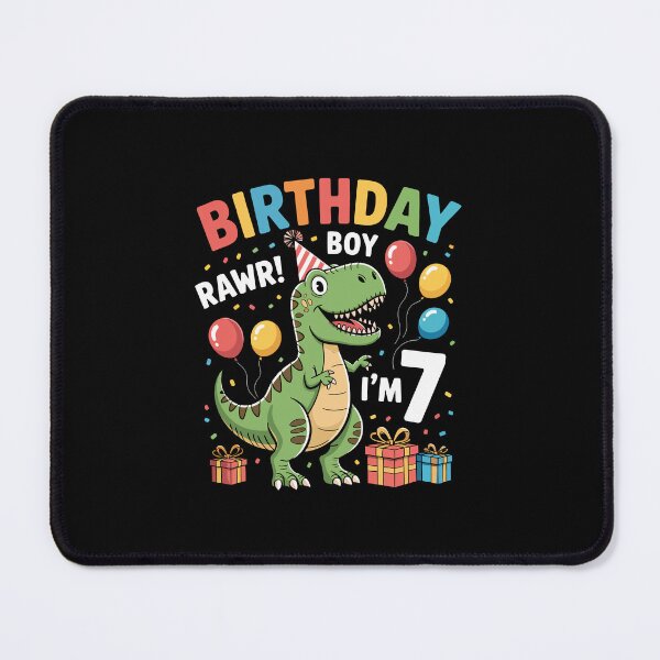 Item preview, Dinosaur 7th Birthday Celebration designed and sold by jkrphoto.
