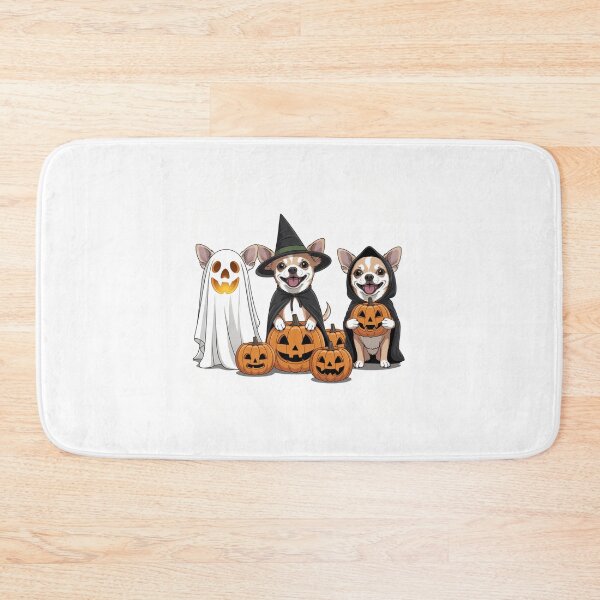 Item preview, Chihuahua Dogs Lovers Ghost Witch Halloween   designed and sold by TorjeARTStore.