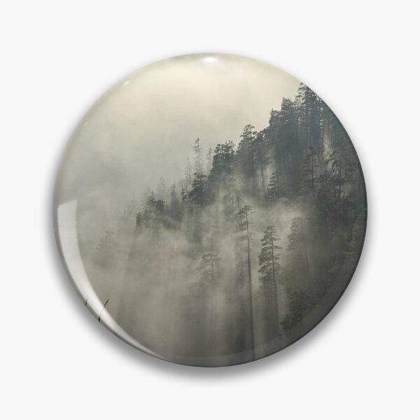 Item preview, Clouds and Mist Covering Forest Trees Photographic Print designed and sold by Mother-Nature65.