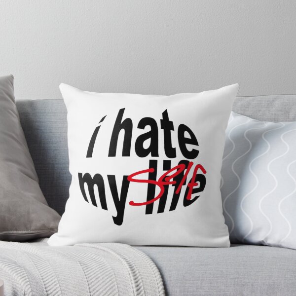 Item preview, I Hate My Life Self Typography designed and sold by Oniyasha.