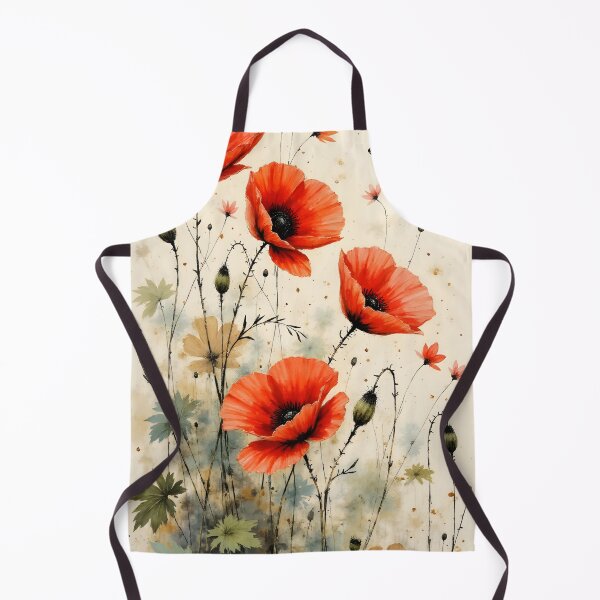 Item preview, Watercolor painting of Poppies designed and sold by Petalandfur.
