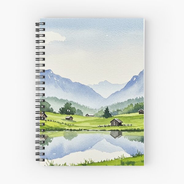 Aperçu de l'œuvre Paysage rural créée et vendue par Design4uStudio.