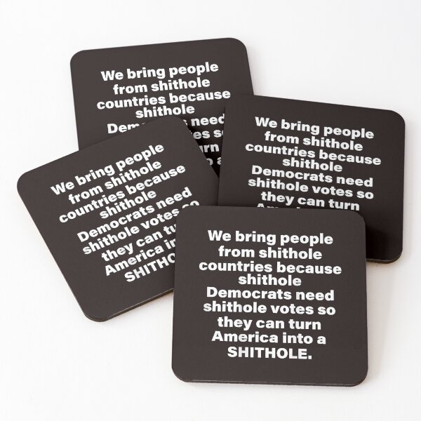 Item preview, Political Quote About Harsh Policies And Problem Countries With Bold Serious Message designed and sold by cosettacir6382.
