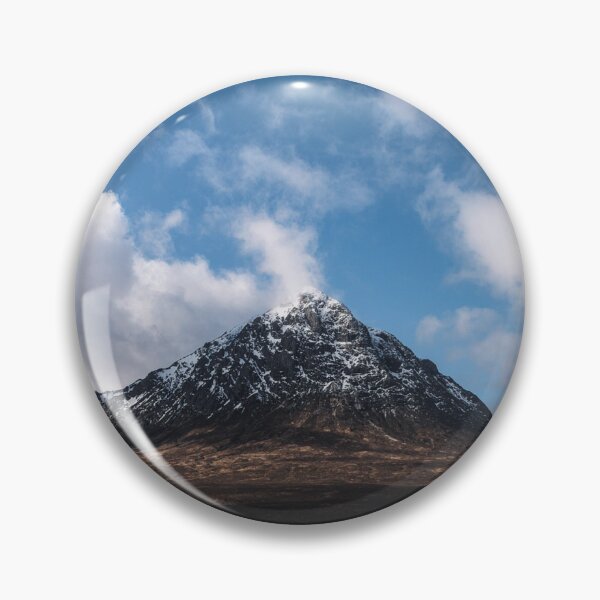 Item preview, Glen Etive Mountain Blue Cloudy Sky Photographic Print designed and sold by Mother-Nature65.