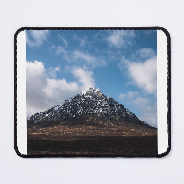 Item preview, Glen Etive Mountain Blue Cloudy Sky Photographic Print designed and sold by Mother-Nature65.