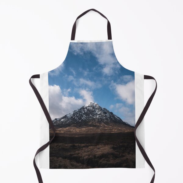 Item preview, Glen Etive Mountain Blue Cloudy Sky Photographic Print designed and sold by Mother-Nature65.