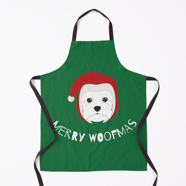 Item preview, Merry Woofmas | West Highland Terrier | White designed and sold by annemyne.