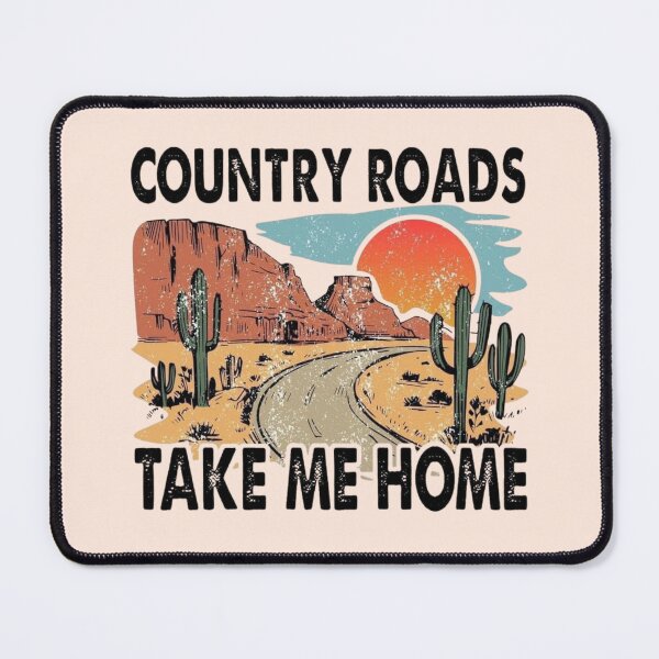 Item preview, Country Roads Desert Sunset Home designed and sold by Oniyasha.