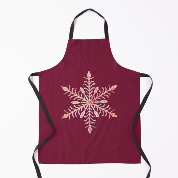 Item preview, Rose Gold Glitter Snowflake designed and sold by Jeallan Designs.
