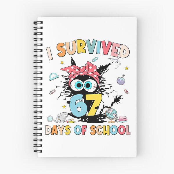 Item preview, School Student 67 Teacher Classic Days Funny I of 67 Survived Meme designed and sold by SteveSaccoro.