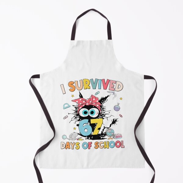 Item preview, School Student 67 Teacher Classic Days Funny I of 67 Survived Meme designed and sold by SteveSaccoro.