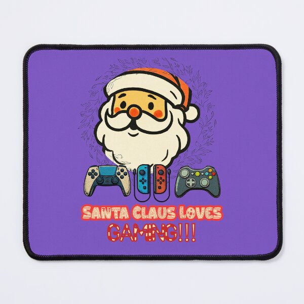 Item preview, Santa Claus Loves Gaming!!! designed and sold by RonPaulHappyGamer.