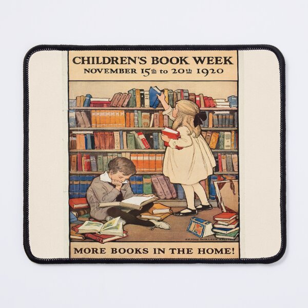 Item preview, Vintage Library Kids – Children’s Book Week by Jessie Willcox Smith (1920)// Public Domain designed and sold by Vernissage-dart.