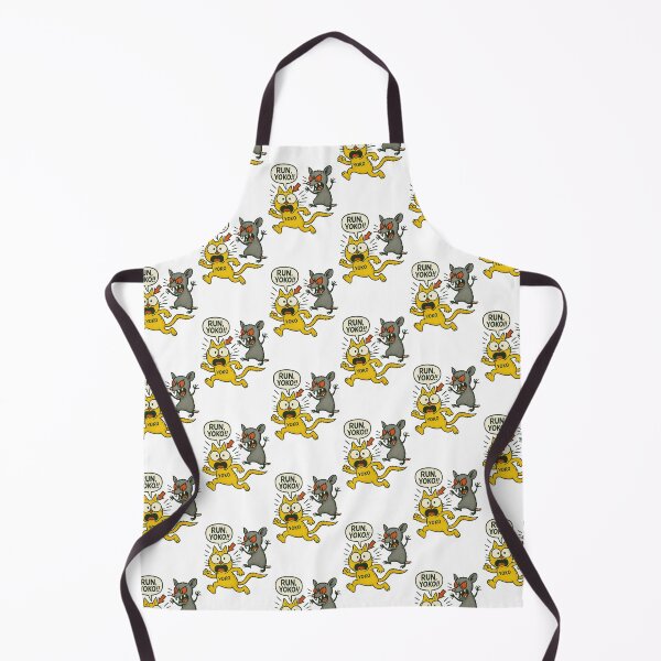 Item preview, Run, Yoko!! – Angry Mouse Chase Cartoon Illustration designed and sold by YokoByIngoErno.