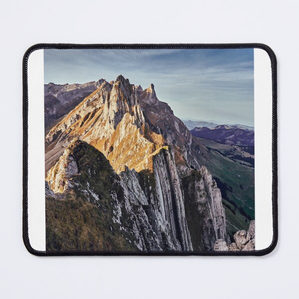 Item preview, Mountain Range Cloudy Sky Photographic Print designed and sold by Mother-Nature65.