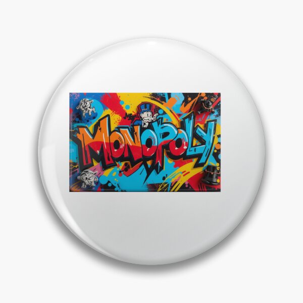 Item preview, Monopoly Graffiti Magnet designed and sold by Fouziaart08.