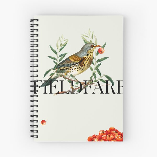 Item preview, Fieldfare Botanical Illustration | Vintage Bird Art designed and sold by skcollage.